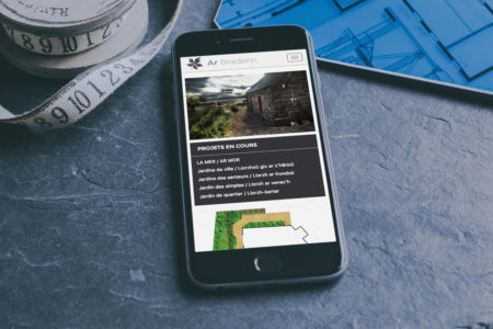 Un site adapté sur mobile